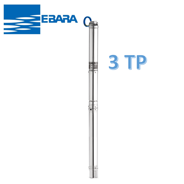 EBARA W 3" 3TP2-4 FHS M/0,6 H-71m,Q-60l/mi - AQUA Centrum
