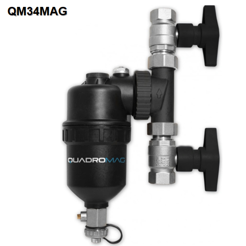 Magnet. filter ku kotlom 3/4"+ vyp.vent. QUADROMAG - Akciové produkty AQUA Centrum