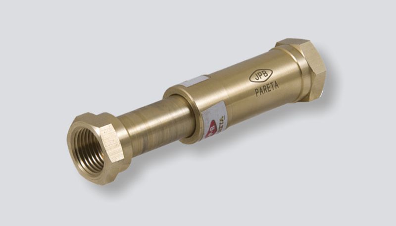 Kompenzátor 5/4" mosadzný diaľkovej rozťiažnosti, dilatacia 23 mm, Tmax 200°C - Novinky AQUA Centrum